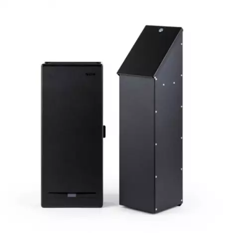 Рекуператор воздуха VAKIO WINDOW SMART чёрный