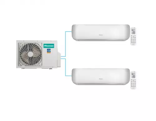 Мульти-сплит система Hisense PREMIUM FM DC INVERTER AMW2-14U4RGC / AMS-09UW4RVETG00 + AMS-09UW4RVETG00