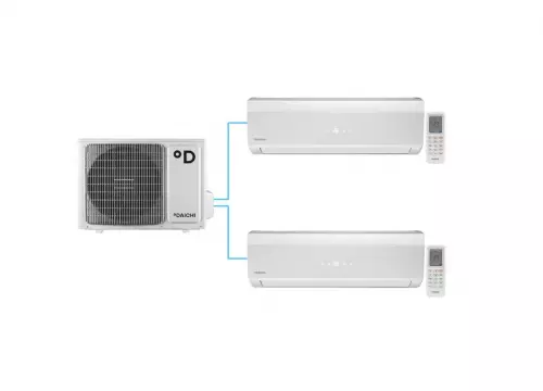Мульти-сплит система Daichi Peak DF40A2MS1R / DA25AVQS1-W + DA20AVQS1-W