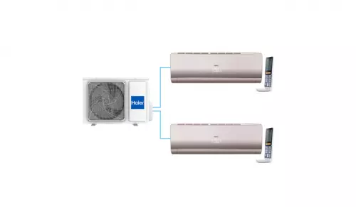 Мульти-сплит система Haier LIGHTERA 2U50S2SM1FA-3 / AS12NS6ERA-G + AS12NS6ERA-G