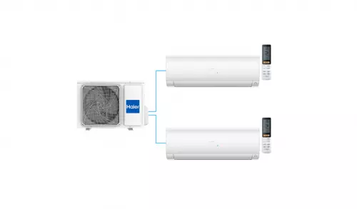 Мульти-сплит система Haier FLEXIS 2023 2U50S2SM1FA-3 / AS25S2SF2FA-W + AS35S2SF2FA-W