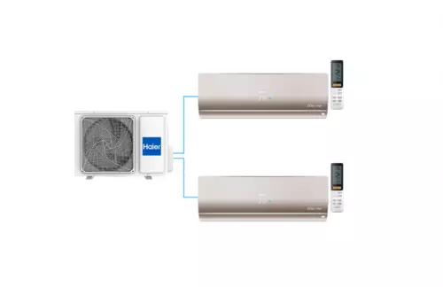 Мульти-сплит система Haier FLEXIS 2023 2U50S2SM1FA-3 / AS25S2SF2FA-G + AS25S2SF2FA-G