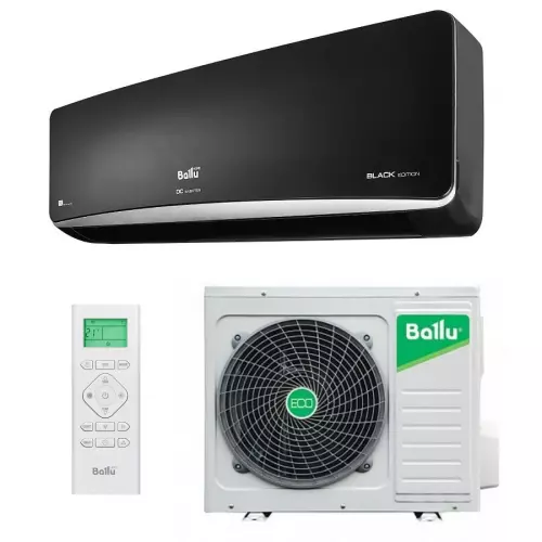 Сплит-система Ballu Platinum DC Inverter Black Edition BSPI-13HN8/BL/EU